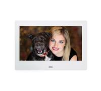 7inch HD LED Digital Photo Frame MP3 MP4 Movie Player Support USB/MMC/SD/MS Card 800 * 480 Smart Digital Picture Photo Frame Easy Share(White)