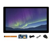 7inch IPS Touch Display 1024x600 Pixels Integrated Structure Thin and Light Screen with Development Adapter, Support Raspberry Pi/Jetson Nano/Windows PC