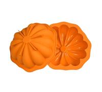 7Inch Pumpkin Shaped 3D Cake Pan Silicone Baking Pan for Baking Cake Halloween Cake 061186