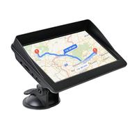 7Inch Sat Nav, HD Touch Screen GPS Navigation for Cars Trucks with UK, Europe Maps, HGV Sat Nav Trucks, Lifetime Free Updates, Support Postcode Search, Speed Camera Alert, Voice Guidance, POI