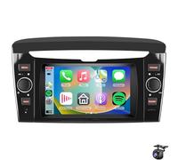 7INCH Touch Screen Car Radio for Lancia Ypsilon 2012-2020 Wireless CarPlay Android Stereo Bluetooth WIFI GPS HiFi Mirror Link FM RDS Steering Wheel Controls Multimedia Video(Size:4 CORE 2+32G,Color:A)