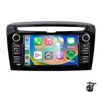 7INCH Touch Screen Car Radio for Lancia Ypsilon 2012-2020 Wireless CarPlay Android Stereo Bluetooth WIFI GPS HiFi Mirror Link FM RDS Steering Wheel Controls Multimedia Vid(Size:4 CORE 2+32G,Color:B)