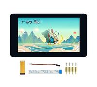 7inch Touch Screen Display DSI Interface IPS LCD Screen, 800×480 Resolution, up to 5-point Capacitive Touch, Support Raspberry Pi 4B/3B+/3A+/3B/2B/B+/A+