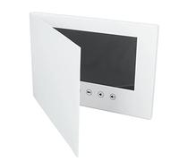 7inch Video Greeting Card, Open Playing Video Album with IPS Display, Rechargeable Wedding Video Book, 256M, Loop Playing, 2 Hours Play, for Anniversary, Wedding