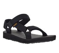 (7K UK, Black) Teva Kids Original Universal Adjustable Summer Outdoor Flip Flops Sandals