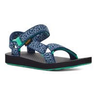 Teva Girls Kids Original Universal Radio Blue Opal Sandals - Black/Blue - Size 6.5-11.5 Kids (UK Shoe)