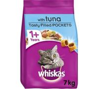 Whiskas 1+ Cat Complete Dry Food with Tuna - 7kg