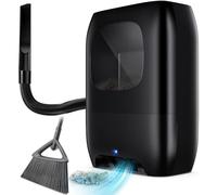 7L Pro Touchless Vacuum Automatic Dustpan, Hair Cleaning Processor, 1500W Electric Vacuum Cleaner with Nozzle, Canister Vacuum Cleaner Trash Can, Bagless, For Sweeping Salon Pet Hair