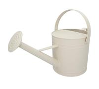 7L Watering Can Cream Steel Metal Water Greenhouse Garden Plants Home