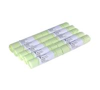 7L x 500 Tie Handle Compostable Kitchen Caddy Liners - Food Waste Bin Liners - EN 13432-7 litre Bags