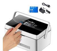 7LiuYueFei6 Insulin Cooler Travel Case Mini Fridges Medicine Refrigerator 2-8 ℃ Intelligent Constant Temperature Portable Car Refrigeration Case for Outdoor Home 3batteries