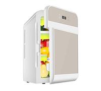 7LiuYueFei6 Mini Fridge -20l Car Cooler Warmer Home Wine Freezer, Multi-Function Small Refrigerator, Double Door Three-Layer Temperature Control, Hot And Cold Ac/Dc