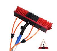 7m Rod/50cm Brush, Telescopic Window Cleaner, Window Cleaning Pole, Water Fed Telescopic Brush, Window Cleaner Kit, Extendable Solar Panel Washing