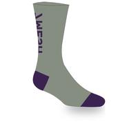 7mesh - Word Sock - Cycling socks size 35-38, olive