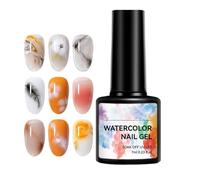7ml Blooming Nail Arts Gel, Watercolor-Style Soak-Off Polish for Fingertip Design, Nail Arts Spreading Effect Gels for Women, Girls, Creative Personal Care Use, 1 Piece