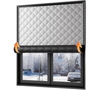 7MM Aluminum Foil Cotton WindowKit Draft Blocker forRoof Bathroom & Patio (Size: 140x150cm) Energy Efficient Heat & Cold Ber