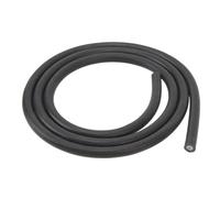7mm Black Ignition Cable, 1M PVC Covered Insulated Copper Ignition Wire for Car and Motorcycle Engine Maintenance