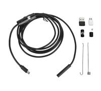 7mm Diameter Industrial Endoscope with Type C USB MicroUSB Interfaces, HD 2MP Inspection Camera for Mechanical Internal Structures and Pipeline Blockage Detection
