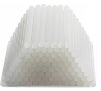 7mm Hot Glue Sticks 100 Pcs Hot Melt Glue Sticks for Electric Gun Craft Tool 7mm x 100