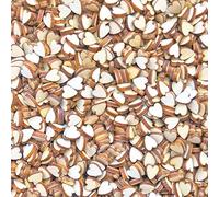 7mm Love Hearts Plain Wooden Shabby Chic Craft Scrapbook Vintage Confetti Hearts (2,000)