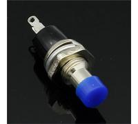 7mm Momentary Push Button Switch Press The Reset On Off NO 6Pcs(Blue)