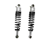 7mm Spring 320mm Motorcycle Shock Absorber For CB400 For CB400SF For CX500 For XJ900 For DT400 For RD350 For SR500 2pcs Motorcycle Air Shock Absorber(DQ silver black)