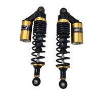 7mm Spring 320mm Motorcycle Shock Absorber For CB400 For CB400SF For CX500 For XJ900 For DT400 For RD350 For SR500 2pcs Motorcycle Air Shock Absorber(Black Yellow)