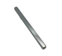 7mm Square Spindle Bar - Solid Steel Plain Door Handle Fitting for Locks & UPVC - Metal Replacement for Interior & Exterior Use, Mortice & Tubular Latch Compatible (100MM)