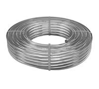 7mm x 12mm Clear Vacuum Silicone Tubing Tube Hose for Engine 1 Metre