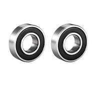 7mm x 19mm x 6mm Rubber Sealed Bearing,MACHSWON 2 PCS Deep Groove Ball Bearings