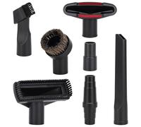 7Pack Vacuum Cleaner Attachments Set Compatible with Mini-Henry Hoover Attachments Head - Includes Crevice, Upholstery, 2 in1 Tool, Brush,Universal Vacuum Adapter for 31.5mm-45mm Dust Extraction Hose