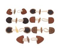 7pairs Resin Horn Toggle Button for Coats, Easy Sew Decorative