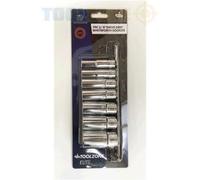 7Pc 3/8" Deep Whitworth Sockets Quality Tool Crv Toolzone