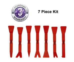 7Pc CAR TRIM REMOVAL & BODY MOULDING TOOL SET Bodyshop Garage Pro Hook Lever Kit