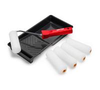 7Pc Dekton 4" Gloss Roller Paint Set Trade