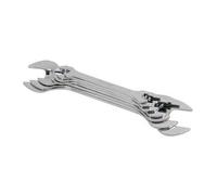 Neilsen CT4953 7-Piece Extra Thin Metric Spanner Set - 3mm Thickness - Chrome Plated & Mirror Polished - Ideal for Confined Spaces