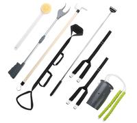7PC Hip Kit for Seniors Total Hip Replacement Prime, Hip Replacement Kit After Surgery, Recovery Kit,Sock Aid,Dressing Stick,Shoehorn,Dressing Aid for Pants,Leg Lifter,Back Scratcher,Bath Scrubber