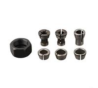 7pc M17 Collet Chuck Adapter Set for Engraving and Trimming with Nut