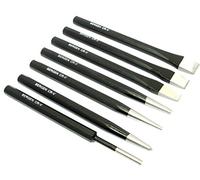 7pc punch and chisel set ( taper / pin / cold chisel / centre ) AT139