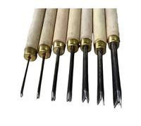 7pcs 1mm 2mm 3mm 4mm 5mm 6mm 8mm Type Exposedness Triangle Chisel Woodworking Chisels Hand Wood Carving Knives