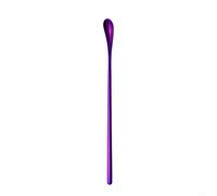 7Pcs 304 Stainless Steel Creative Long Handle Small Spoon, Deep Jar Honey Ice Cream Sundae Spoon, Coffee Stirring Milk Tea Smoothie Spoons (H)