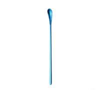 7Pcs 304 Stainless Steel Creative Long Handle Small Spoon, Deep Jar Honey Ice Cream Sundae Spoon, Coffee Stirring Milk Tea Smoothie Spoons (G)