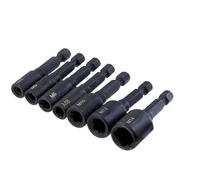 7pcs/8pcs Tap Socket Collet Wrench Set Adapter Shank Thread Screw Tapping Chuck Drill