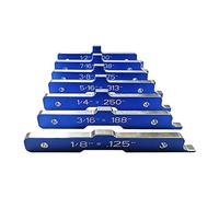 7Pcs Aluminum Alloy Height Gauges Set Setup Bars Precision Router Table Up,Testing Work and Measure Quickly