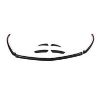 7pcs Car Front Bumper Air Vent Lip Spo Cover Trim, ABS Replacement for A Class W177 Line 2018, Black Front Bumper Spo with Aer