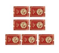 7pcs Chinese New Year Greeting Cards 2025 Of The Snake Bright Cards For Various Ages And Occasion New