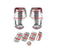 7pcs Chrome Mirror and Handle Set for Ford Transit 00-13 | Fits for ford Transit MK6/MK7, years 2000-2013, direct replacement, chrome finish, towing style