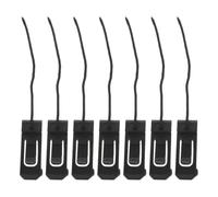 7pcs Detachable Paddle Board Fin Clip Buckle for US Box Center Models | PVC and Nylon Build, Black Finish, River and Calm Lake Use, for Travelers and Beginners