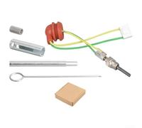 7pcs Diesel Auxiliary Heater Glow Kit 12V 2/5/8KW for Webasto for EBERSPACHER, Silicon Nitride Spark with Sealing Rings and Wrench