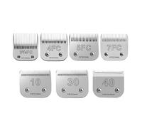 7PCS Dog Grooming Blades Compatible with Andis Dog Clippers,Dog Clipper Blades Compatible with Oster A5,Wahl km10 Dog Clippers for Animal Dog Cat Horse,Stainless-Steel Blade Sharp